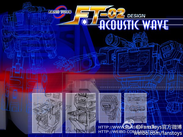 Fans Toys Ft 02 Acoustic Wave Not Soundwave  (3 of 3)